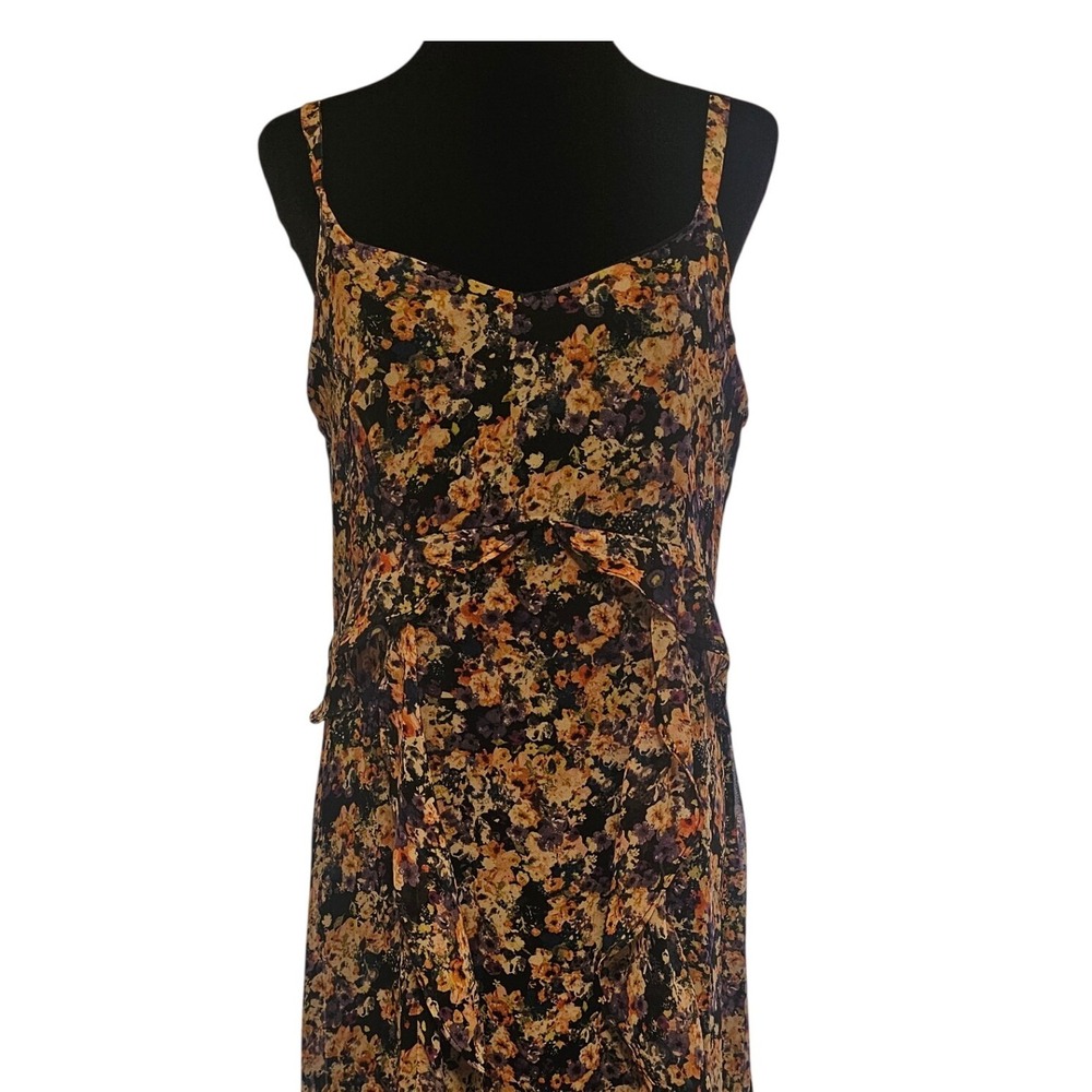 Spencer Jeremy‎  Floral Ruffle Maxi Dress - Picture 3 of 7
